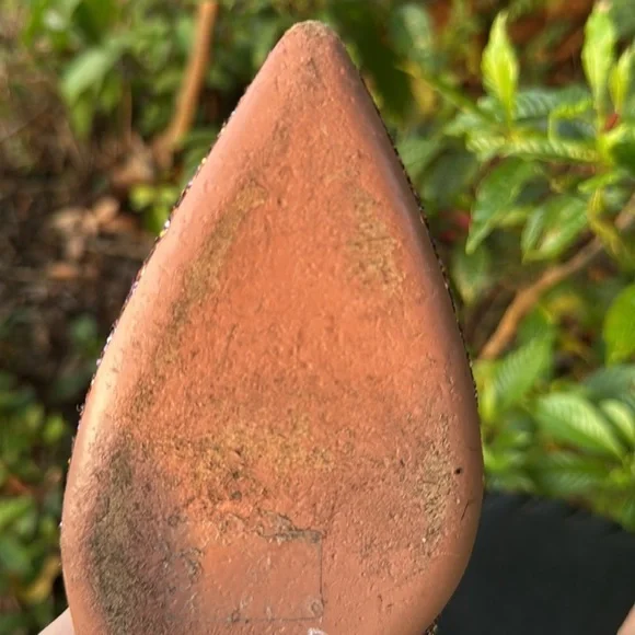 AQUAZZURA Firenze Christy Glittered Leather Flats, size 37 (6 US) - Picture 9 of 9